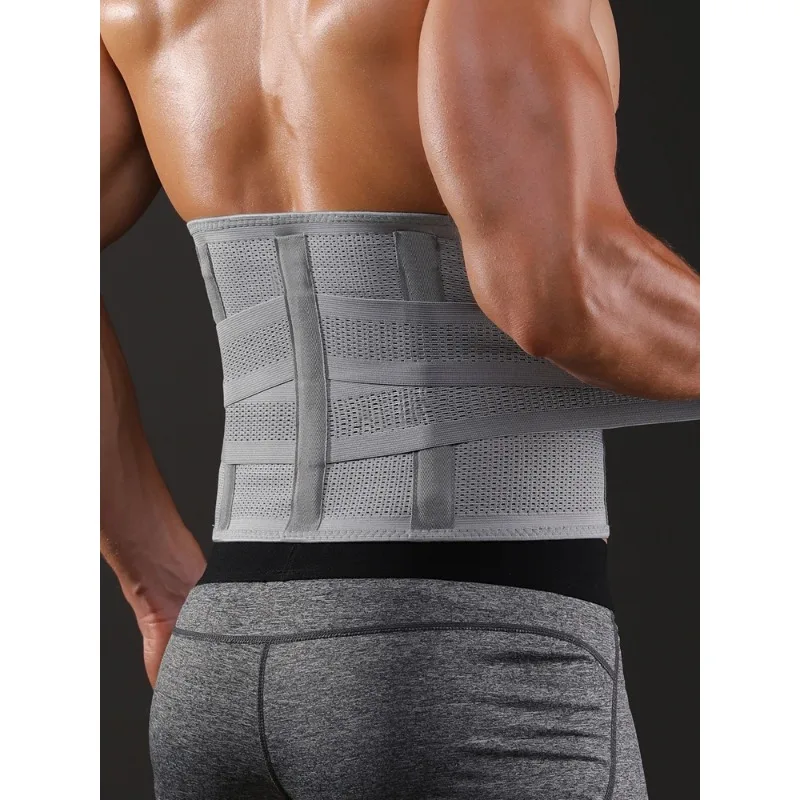 Adjustable Breathable Waist Trainer Belt, Waist Support for Men Women