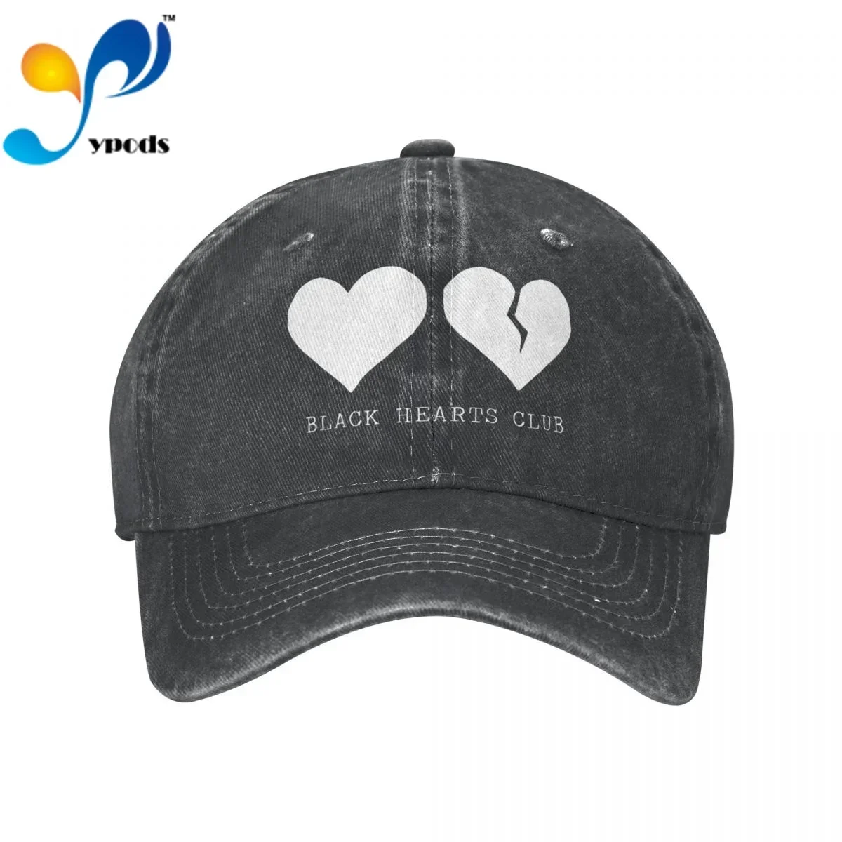 

Yungblud Black Hearts Club Unisex Baseball Cap Men Women Snapback Hat Dad Hat Summer Sun Cap for Men and Women Hats