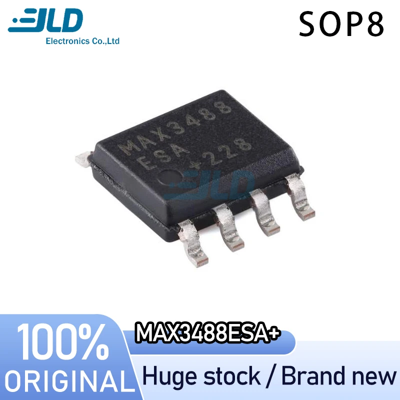(3-10piece) 100% New MAX3488ESA+ SOP8 Chipset Professional one-stop ordering  Adequate stock Chip Electronics