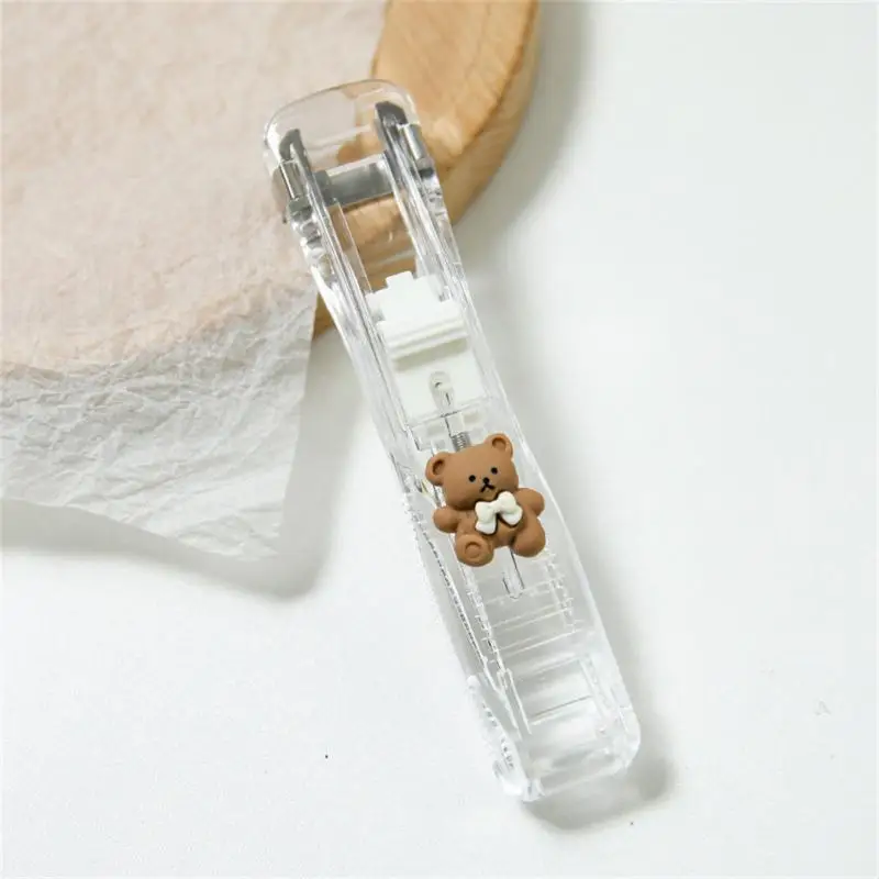 ปัตตาเลี่ยนกระดาษ Staplers Push Clamp File เอกสารเครื่องมือเข้าเล่มเครื่องเย็บคลิปหนีบกระดาษพร้อมเติมอุปกรณ์สํานักงาน