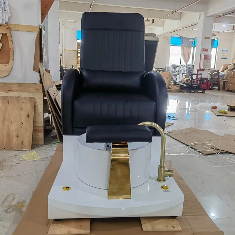 Professional Pedicure Foot Bath Hair Salon  Nail Art  Exquisite Sofa Pedicure Chair With Storage Grid for Placing Items