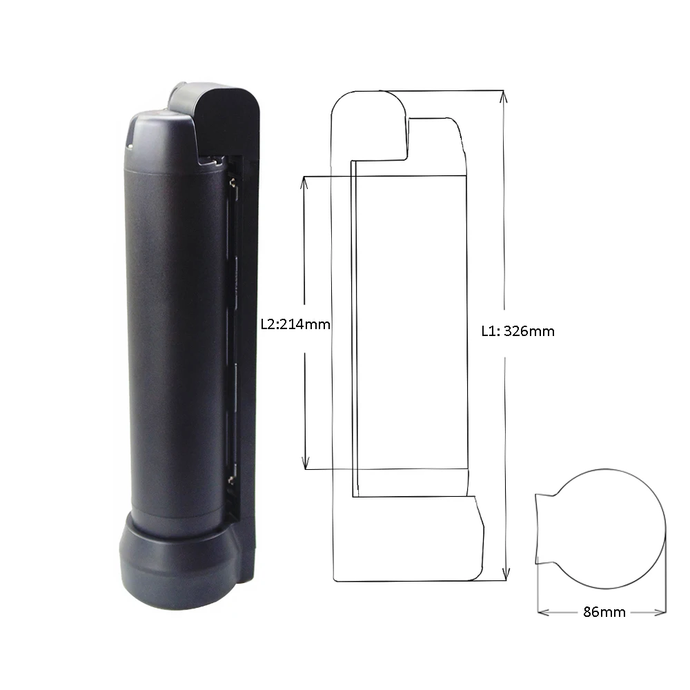 External Lithium-ion Battery Pack, 36V, 7Ah, 350W Firefly 2.5, Electric Scooter Attachment Wheelchair