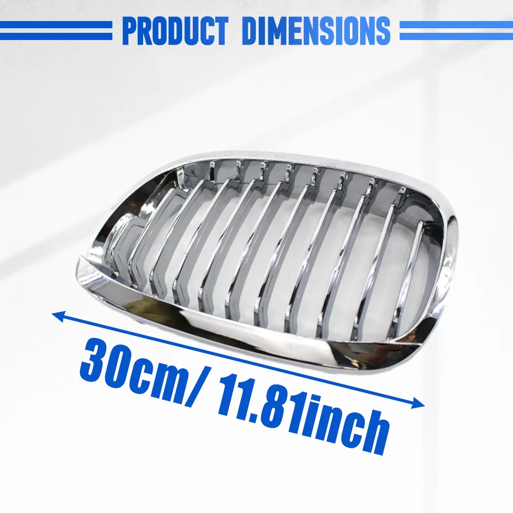 51137064317 51137064318 Front Bumper Kidney Grille for BMW E46 2-Door Facelift 2003-2006