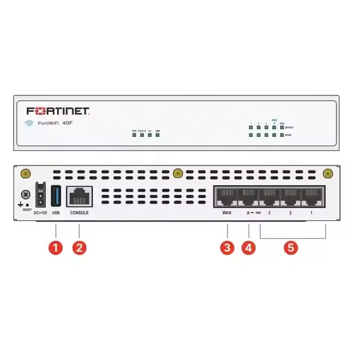 Firewalls de rede de segurança Fortinet mais vendidos FortiGate FG-80F com bom preço
