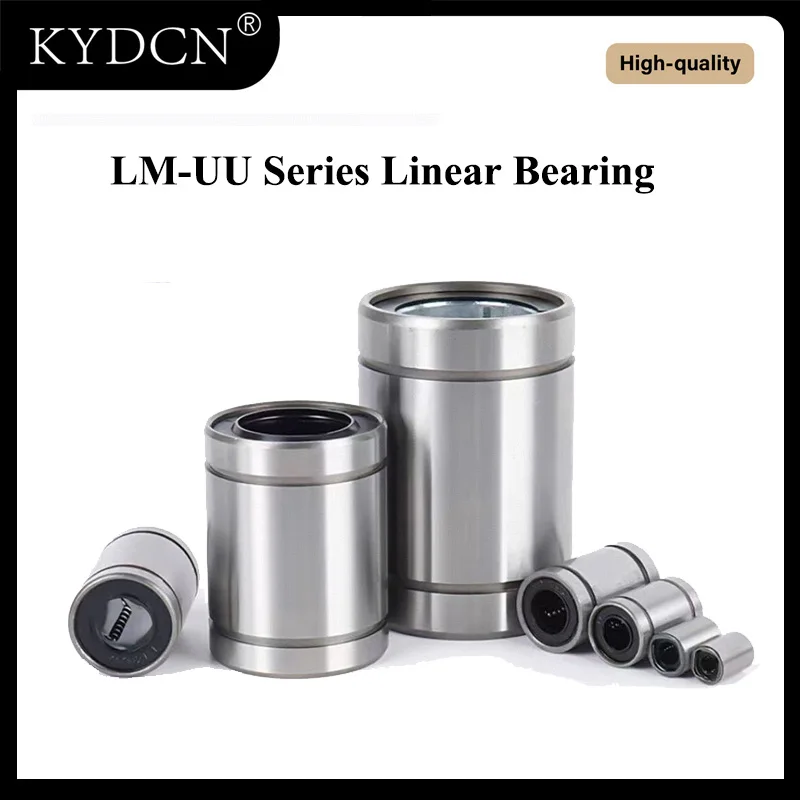 

LM8UU LM10UU LM12UU LM16UU Linear Ball Bearing Bushing 8mm 12mm Linear Shaft Rod for CNC 3D Printer 1/10PCS