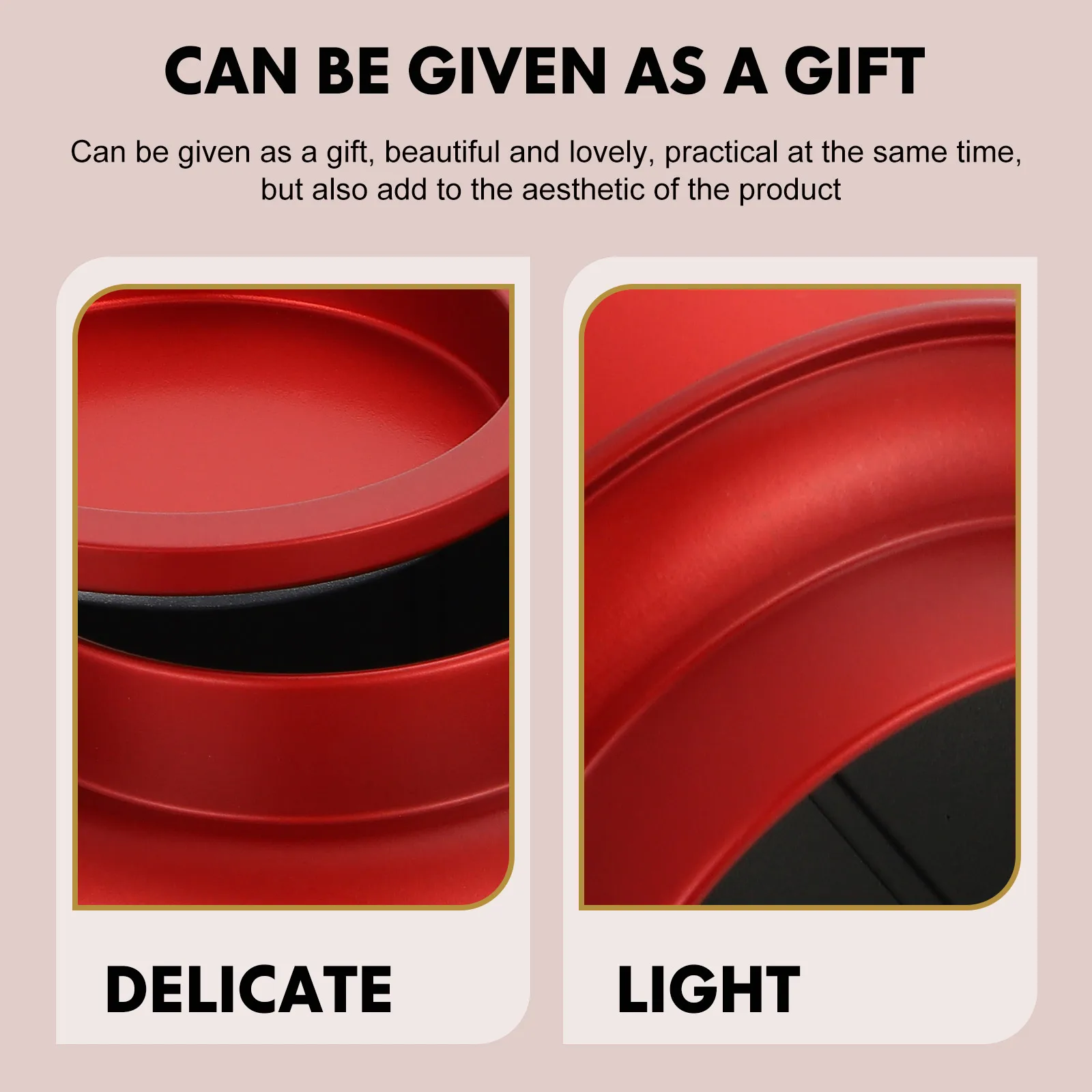 

Tinplate Tea Canister Storage Jar Sealed Lid Compact Size for Tea Leaves Snacks Dried Fruit Storage Container