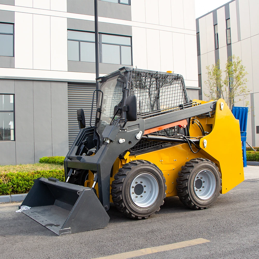 

Customize YG-S55 Mini Skid Steer Loader High Quality Best Selling Skid Steer Loader DieselPortable Multifunction Wheel Loader