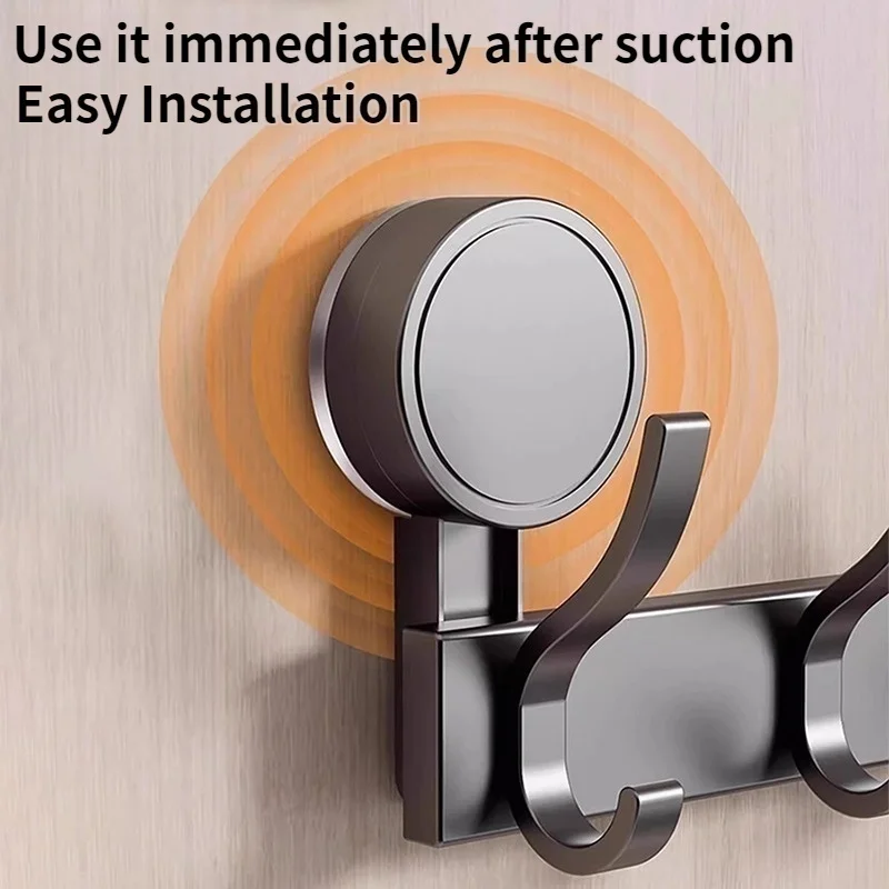 Multifunctional Suction Cup Hooks, No Drill Heavy Duty Wall Hanger for Kitchen Bathroom - view 2
