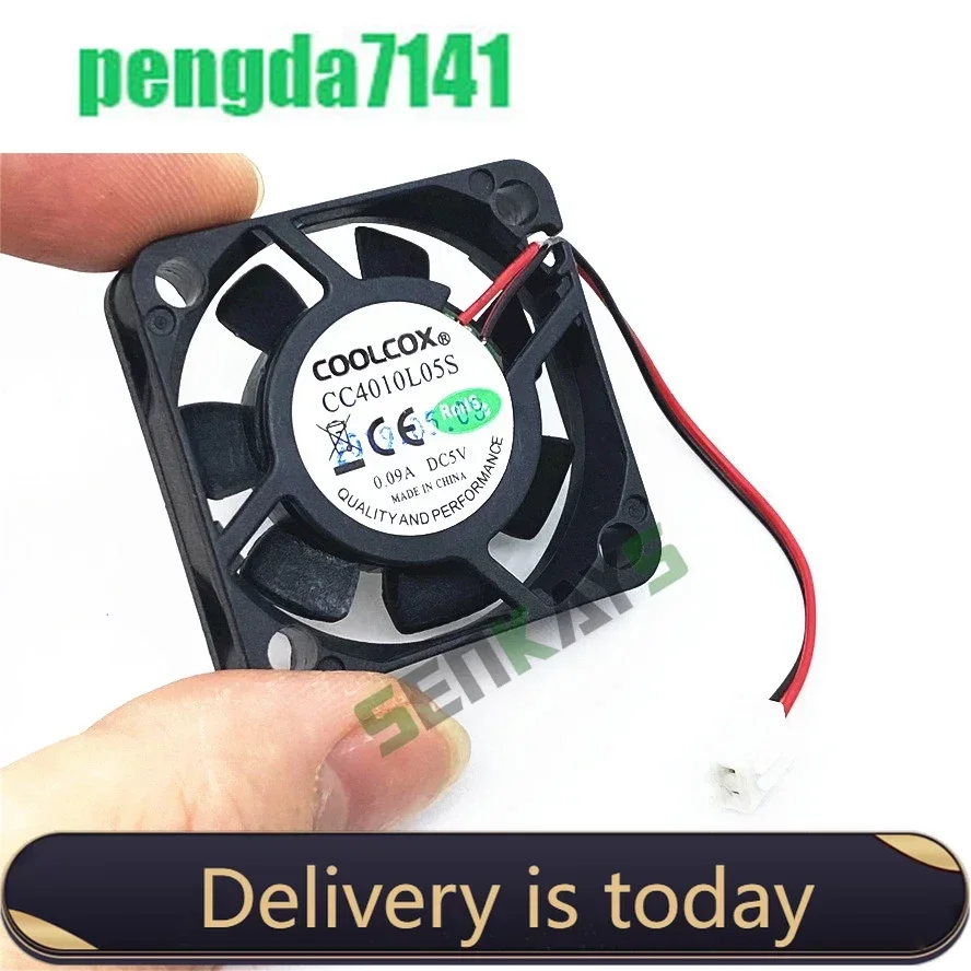 

COOLCOX DC 5V 24V 4010 40*40*10mm Cooling Fan Hydrau Bearing Silent For South and North Bridge Chip 3D Printer Fan 2wires