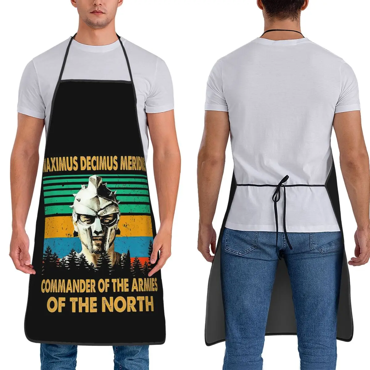 

Фартук Maximus Decimus для шеф-повара, кулинарии, кухни, Tablier, водонепроницаемый нагрудник для чистки кухни, передник для женщин и мужчин, садоводство