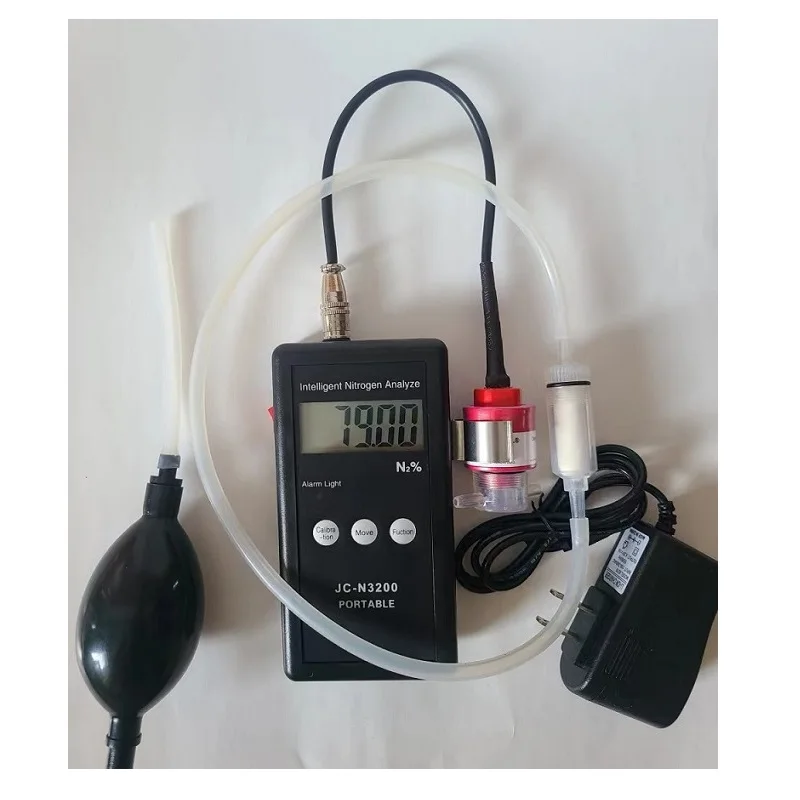 Nitrogen Detector for Food Packages Industrial Use N2 Gas Analyzer