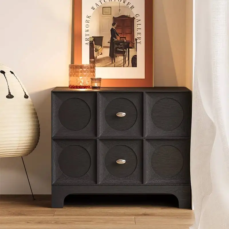 تخزين مكتب منضدة آمنة خمر أدراج الشمال الحديثة السرير الجدول الخشب الفاخرة العتيقة Mesitas De Noche ليلة الوقوف #4