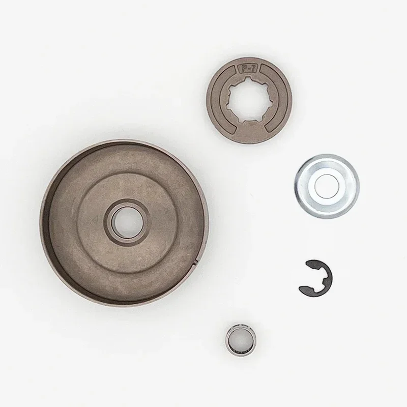 Hardened Steel Clutch Drum Rim Sprocket Kit for Chainsaw MS170 MS180 017 018