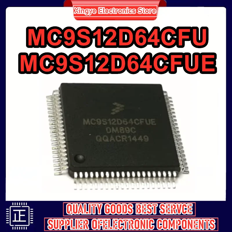 

MC9S12D64CFU 2L86D MC9S12D64CFUE 0M89C QFP80 IC чипсет Новинка в наличии