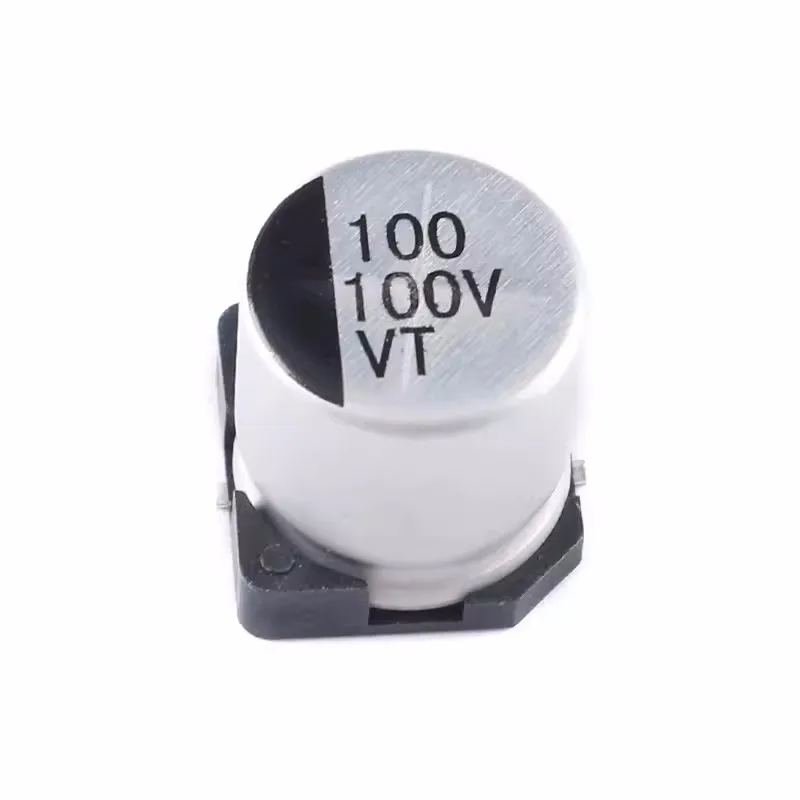 50pcs High Quality SMD Aluminum Electrolytic Capacitor 100V 100UF 12.5*13.5mm SMD Electrolytic Capacitor