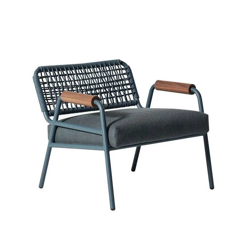 

Nordic outdoor rattan tables and chairs courtyard balcony terrace leisure rattan chairs bench outdoor waterproof and sunscreen