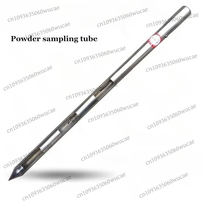 Stainless steel double powder sampling tube rotary sampling tube cement grain solid sampler