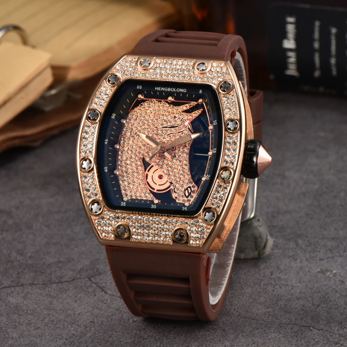 New Fashionable and Trendy Men\'s Non Mechanical Watch High Quality Hot selling Men\'s Quartz Watch