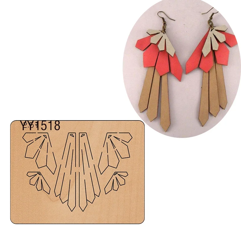 

Tassel earring cutting tool dieYY1518 is suitable for the market general manual knife die