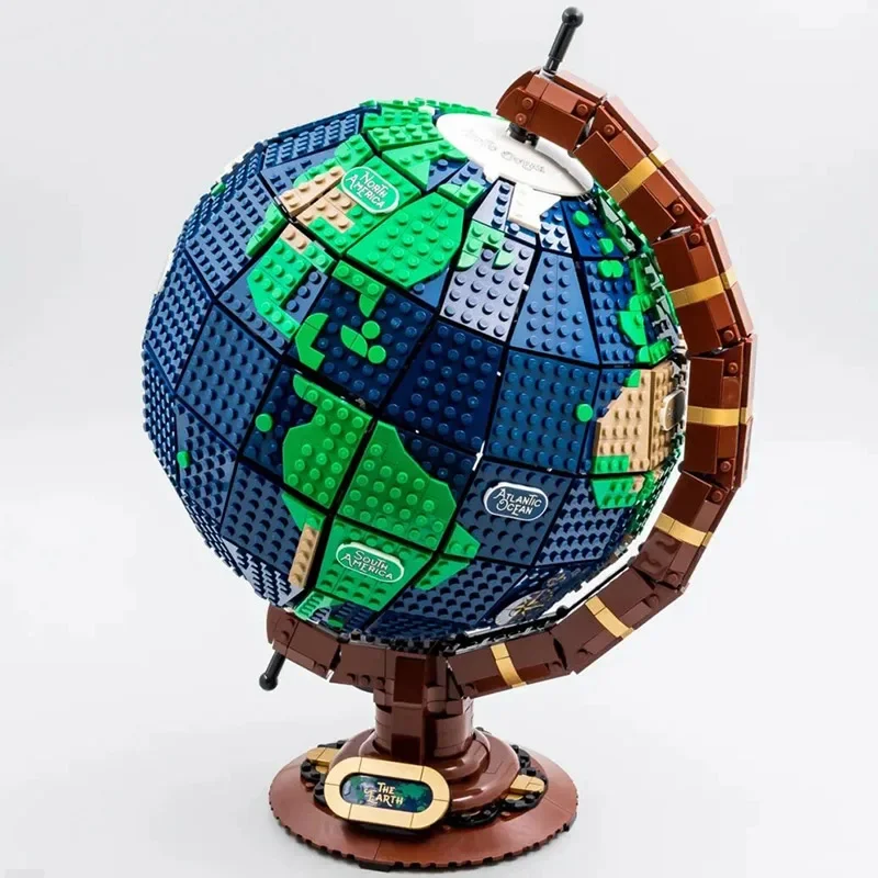 

Expert Moc Bricks 2585 шт. 21332 Earth Globe Модульные строительные блоки Сборные кирпичи Детские образовательные модели Кирпичи