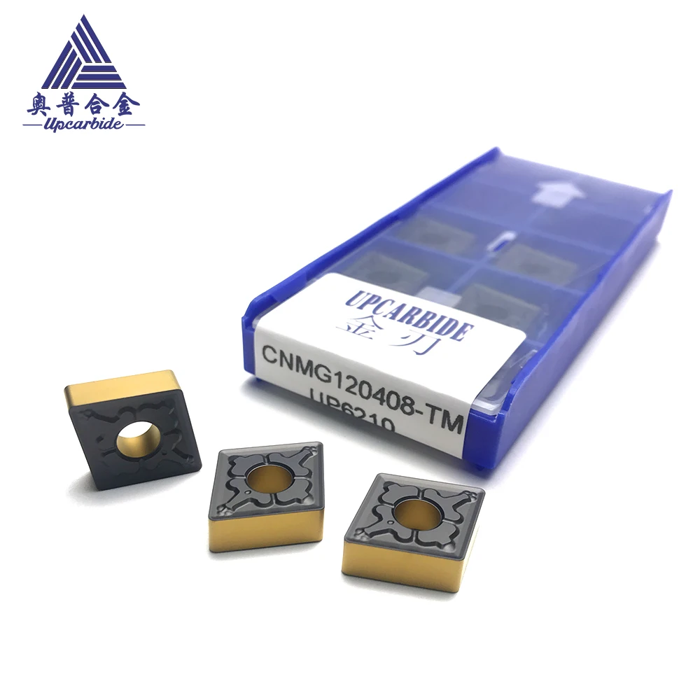 

10 шт./кор. UP6210 CNMG120408-TM твердосплавные вставки | Инструменты с ЧПУ оптом