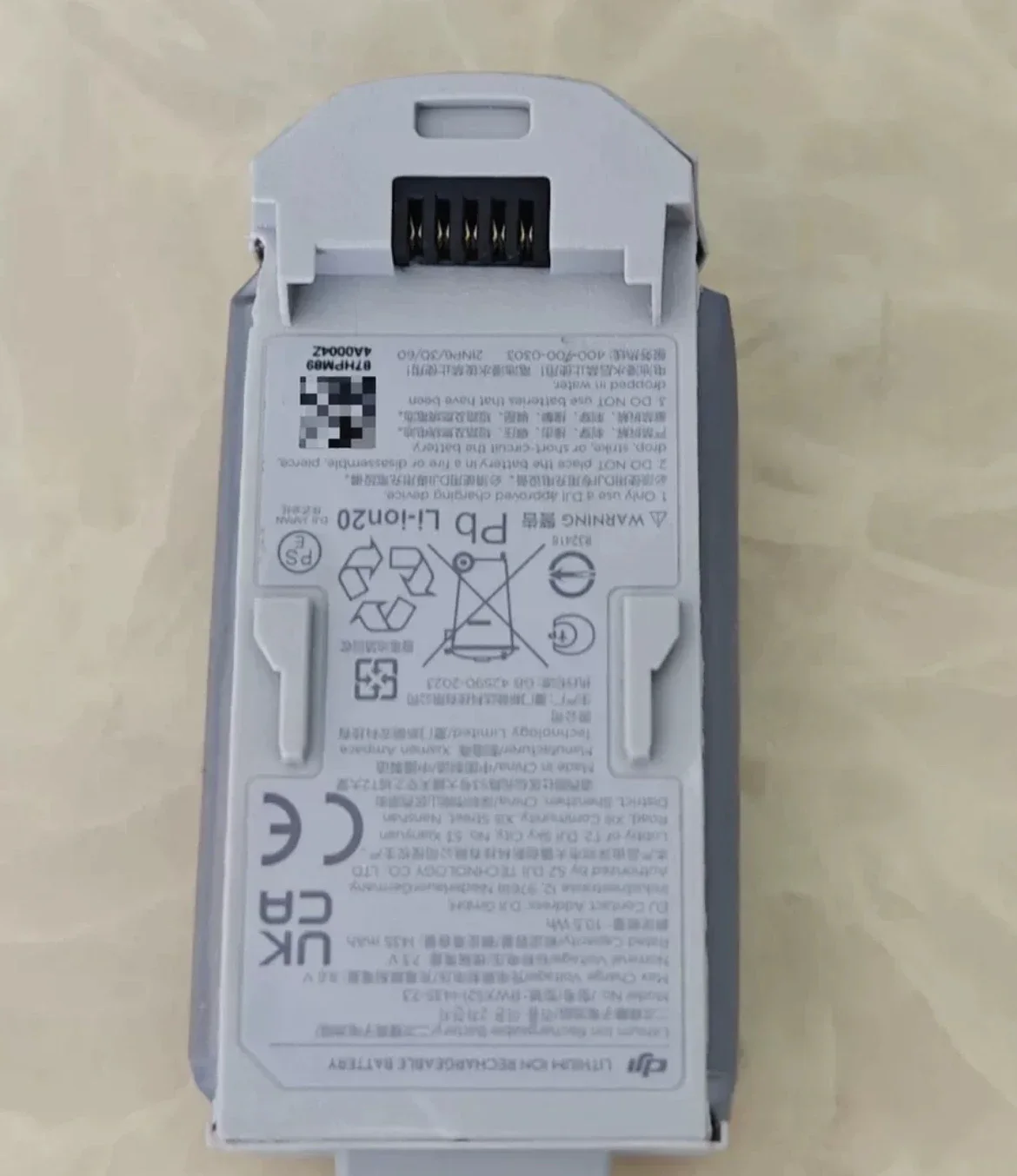 Voor DJI Neo Batterij 2500mAh 7.3V Vliegtijd 23-24 Minuten Smart Flight Batterij Nieuwe Voorraad drone Accessoires