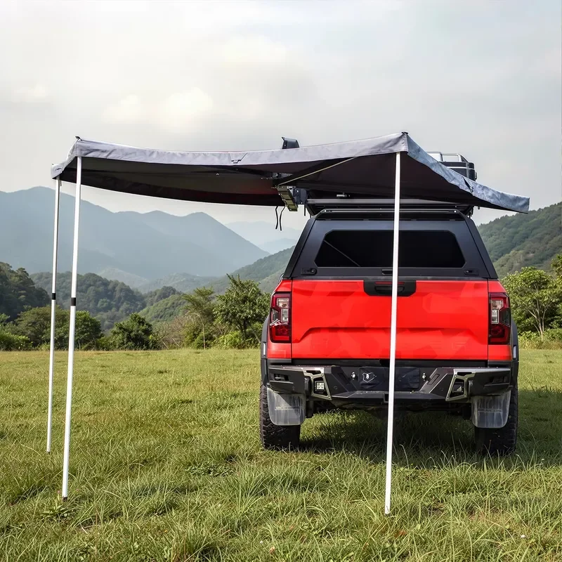 270° Foldable Camping Awning Tent With ABS Hardshell Camping Tent Waterproof Quickly Open Awning Tents 4X4 Accessories