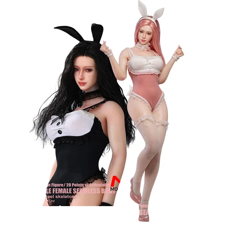 

Коллекционная фигурка TBLeague SR-AD01/02 1/6: Девушка-кролик с бесшовным телом, 12 дюймов, из платинового силикона, с большим бюстом, светлый тон кожи