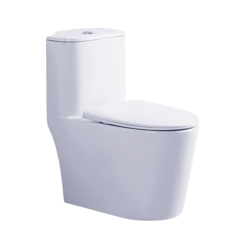 Modern Contemporary Easy Clean Water Saving Siphonic Flush One-piece Floor Mounted Ceramic Toilet Bathroom Washroom