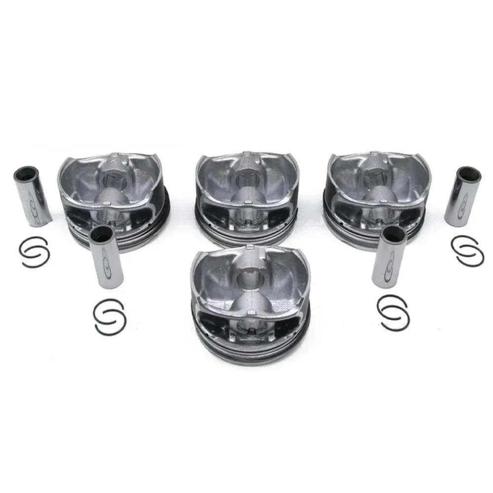 Engine Parts Pistons Bearings Kit Fit 1.6 L GAS DOHC L4 M270 For Mercedes-Benz A200 B200 CLA200 2011-2019