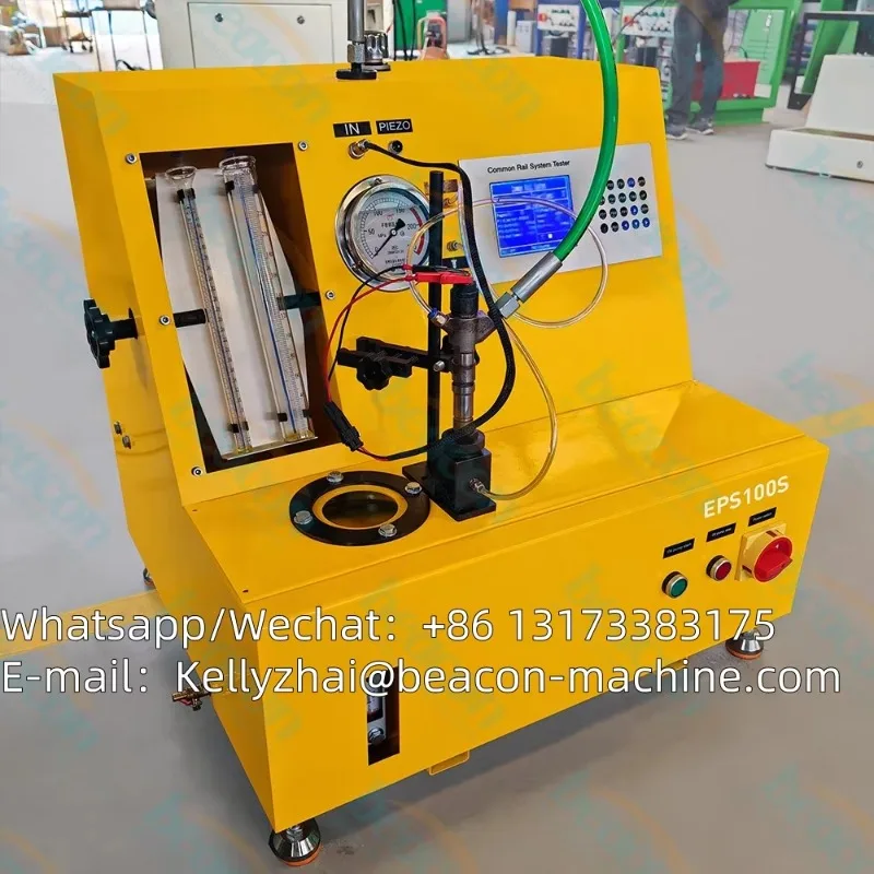 

EPS100S Electronic Test Stand High-Pressure Common Rail Injector Test Bench With Pressure Gauge Machine Repair Oil Application