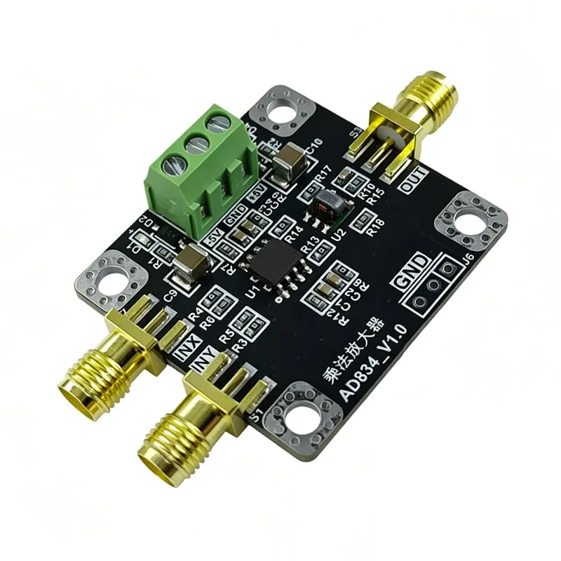 AD834 Analog Multiplier Module Four-Quadrant 500MHz Mixer / Frequency Doubler / Modulator & Demodulator for RF Signal Processing