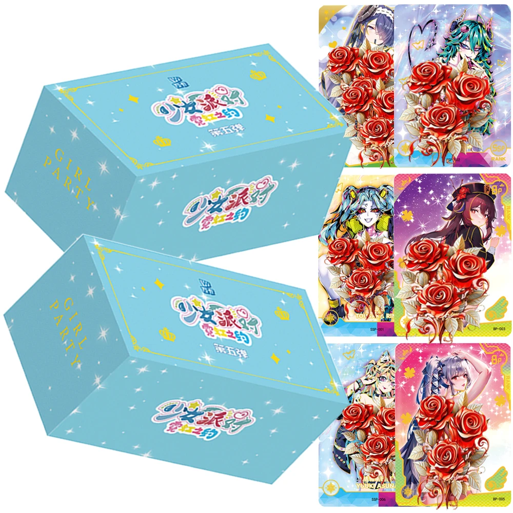 

Girl Party Collection Card Exciting Anime Goddess Creative Back Limited Edition Card Exquisite Boys Girls Treasure Birthday Gift