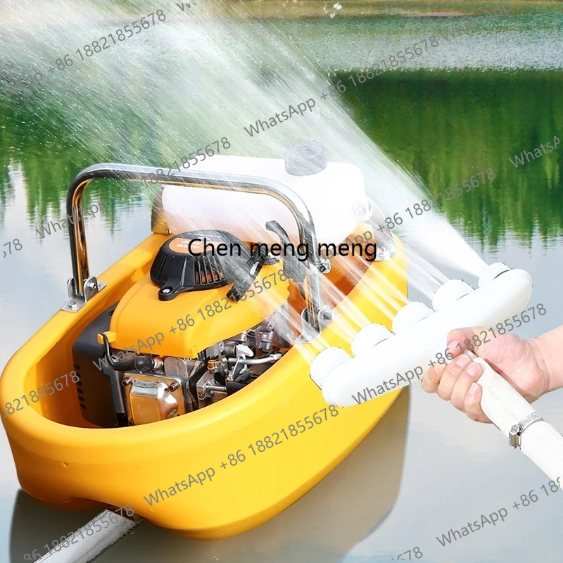 

Boat-type pump four-stroke agricultural self-priming watering vegetable high-power boat sprinkler
