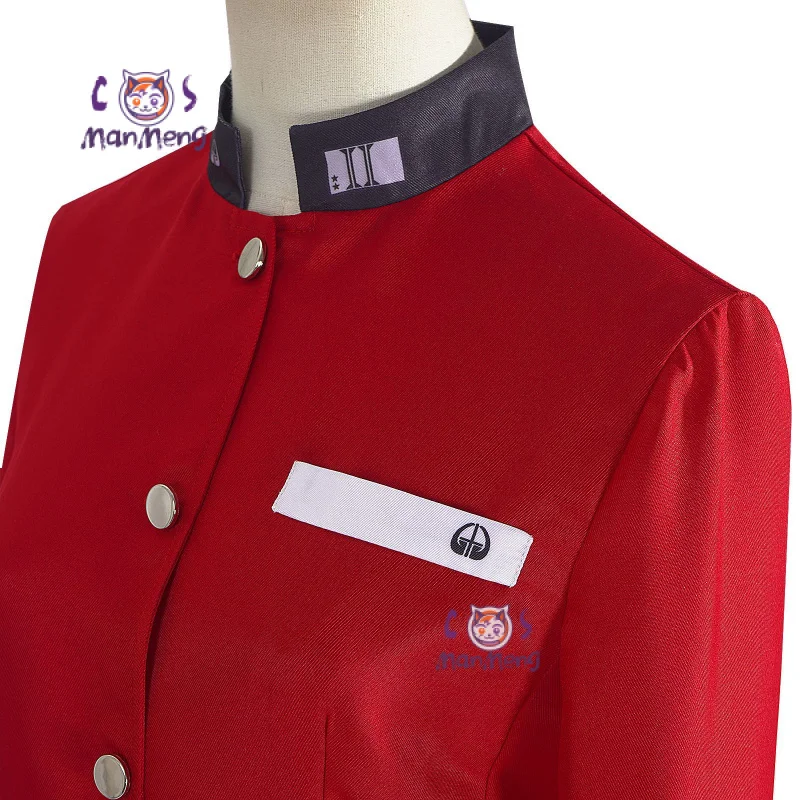 أنيمي المائة خط-أكاديمية الدفاع الأخير- Tsukumo Ima تأثيري حلي الرجال النساء هالوين كرنفال رداء غير رسمية JK موحدة #4