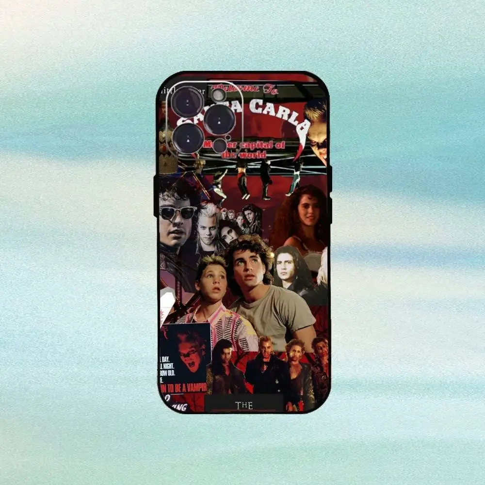 Film L-Lost B-Boys telefoonhoesje voor iPhone 16 15 14 13 12 11 Pro Max Plus, 5G zacht zwart hoesje