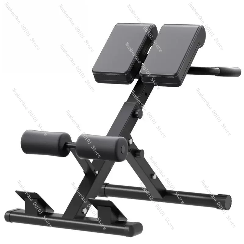 Home Gym Roman Chair Adjustable Hyperextension Bench Goat Back Extension Trainer Multifunction Waist Back Abdominal Core