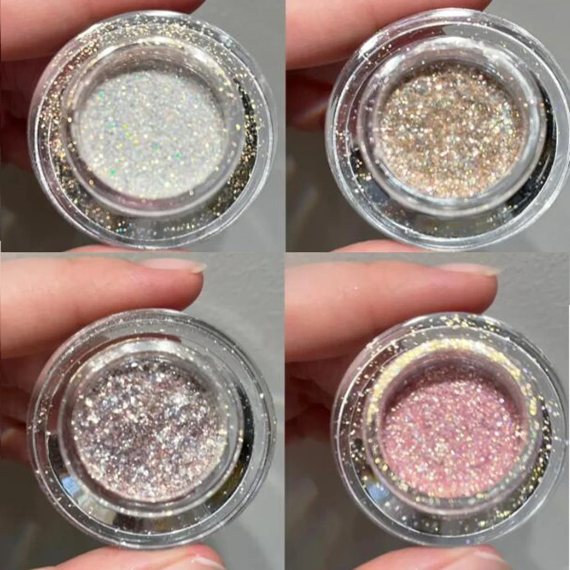 6Colors Ultra-fine Polarized Opal Powder Nail Glitter 0.5g Silver/Pink/BlueAurora Brocade Powder DIY Opal Polarized Powder &*&