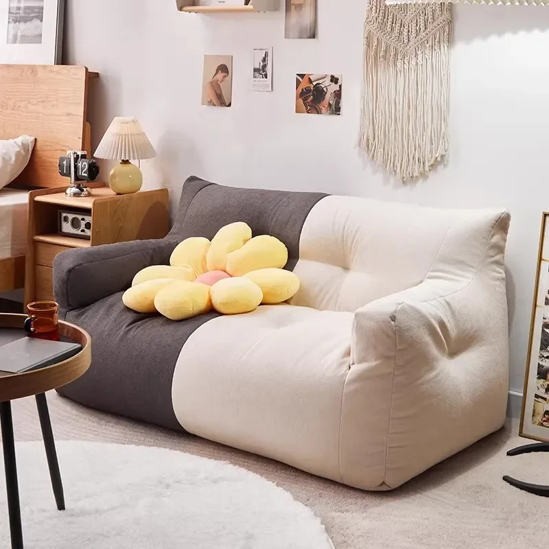 for Customized Lazy Sofa Double Bean Bag for Bedroom Balcony Living Room Leisure Human Kennel Can Lie Down and Sleep