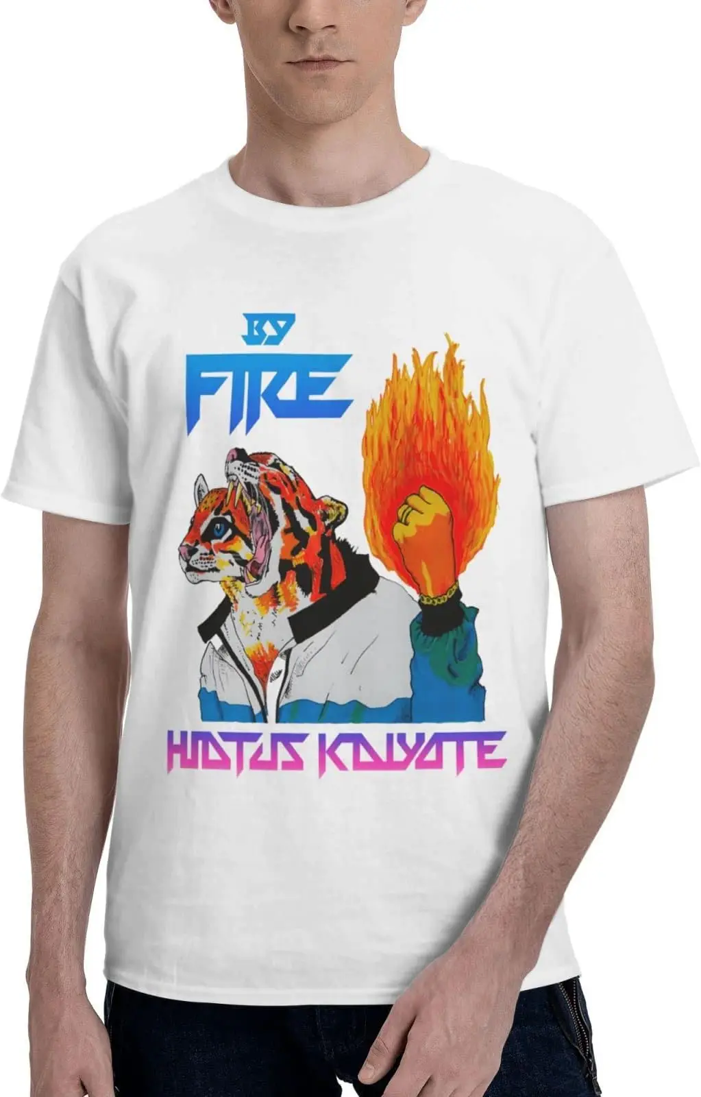 Hiatus Music Kaiyote Band T Shirts Men Short Sleeve Tees High Quality 100%Cotton Short Sleeve