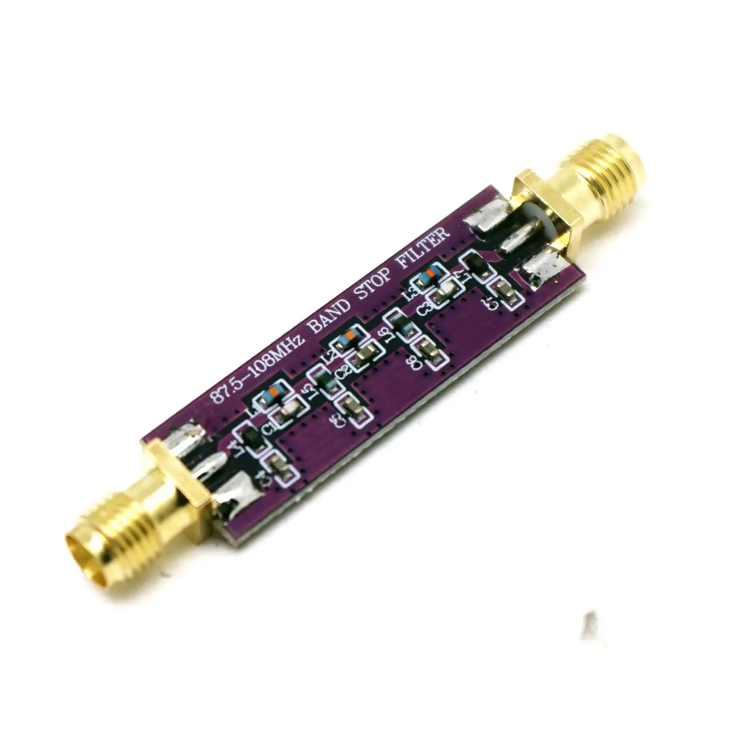 FM Broadcast Notch Filter 88-108MHz EMI Suppressor For SDR/Scanner/HAM Radio Passive Band-Stop Module RTL-SDR Anti-Interference view 4