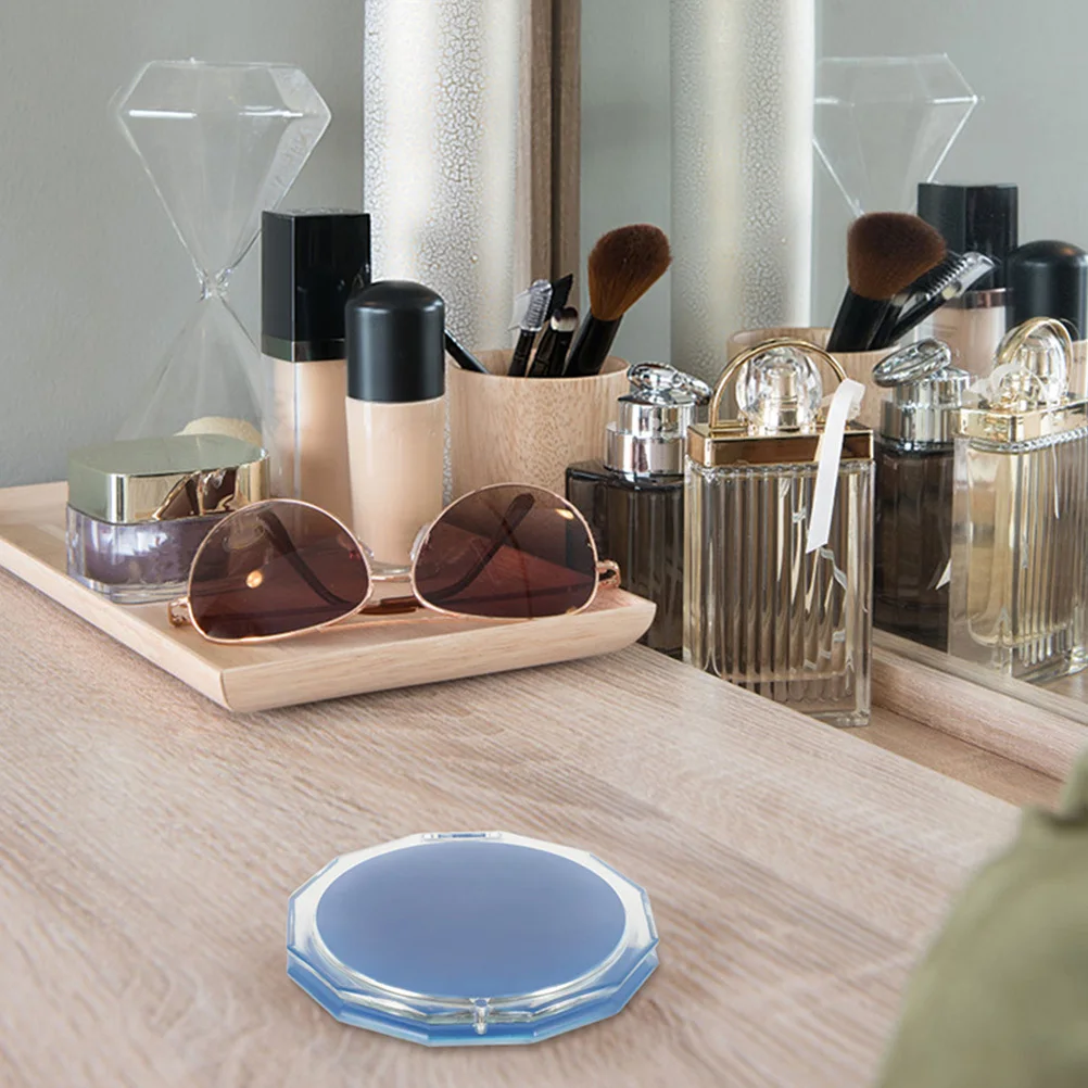 Mini Folding Mirror Compact Travel Makeup Mirror for Women Girls Small Portable Lightweight Hand Mirrors Compact Mirrors