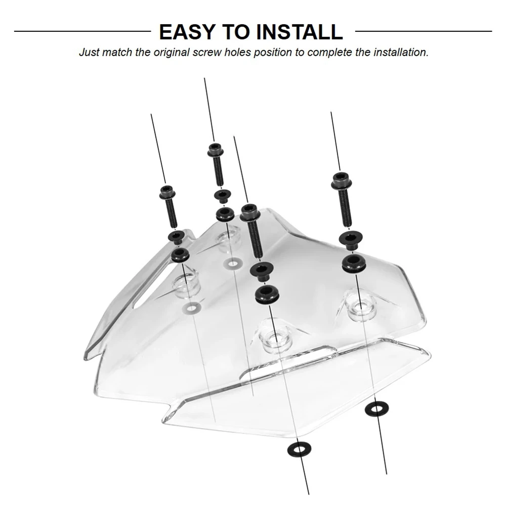 Untuk YAMAHA XMAX300 XMAX 250 XMAX125 2023 2024 Sepeda Motor Sport Windshield WindScreen Visor Viser Deflector WindScreen