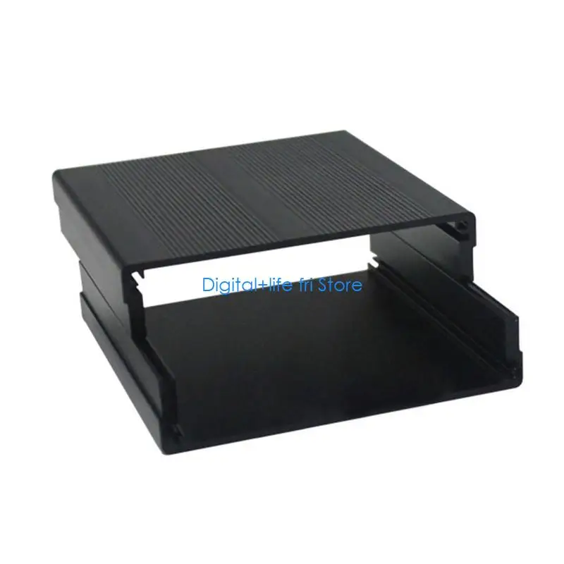 E06D صندوق مشروع الألومنيوم الضميمة الإلكترونية لحالة ث/شفة لثنائي الفينيل متعدد الكلور 3.94x3. #2