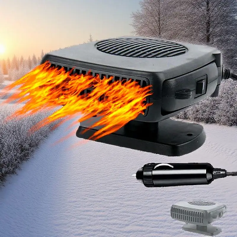 

Versatile 200W Car Electric Heater Dual Modes for Heating and Cooling