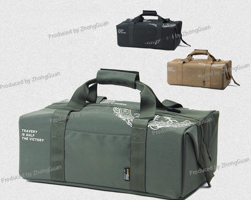 Outdoor Camping Equipment, Kit, Storage Bag, Enlarged and Thickened Grid, Anti-collision Bag, Floor Nail Bag.