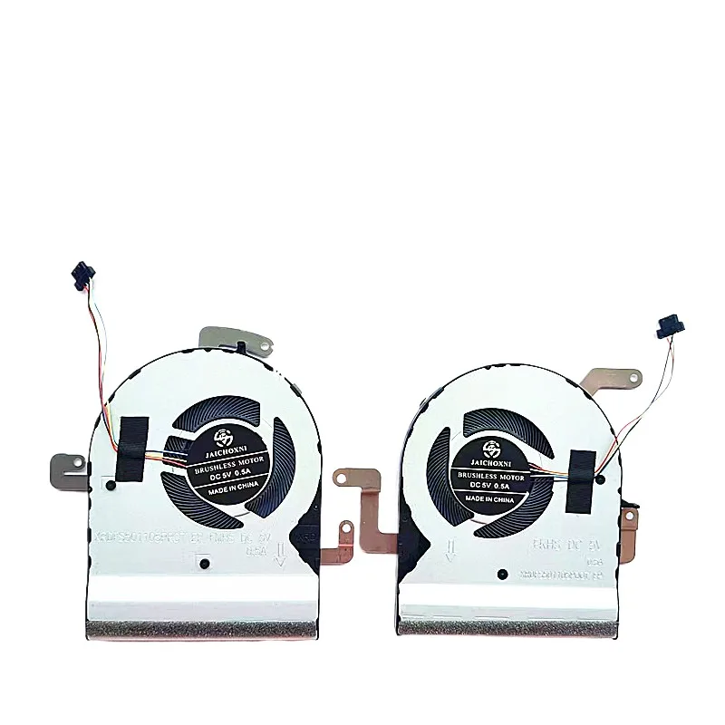 New Laptop CPU GPU Cooling Fan For ASUS N580 N580VD X580V NX580V NX580VD X580VD FJNK FJNL Cooler Fan