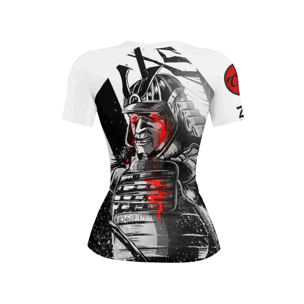 Cody Lundin Sublimation Women Fighting Grappling Clothes BJJ jiu jitsu Rash Guard Moisture Tattoo Cool Female Casual T-shirt
