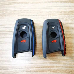Silicone Car Remote Key Case Cover Shell For BMW 1 3 5 7 Series X1 X3 X4 X5 F10 F15 F16 F20 F30 F18 F25 M3 M4 E34 Accessories
