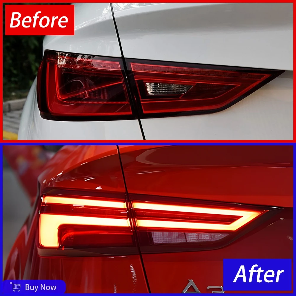 Car Taillights For Audi A3 2013-2020 Style Upgrade High Quality Dynamic LED Back Lamps Assembly Turn Signal Light Accessories